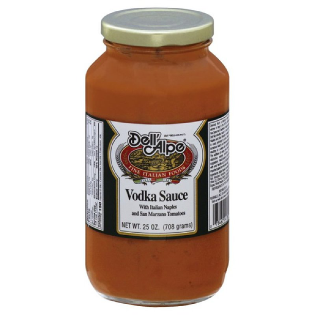 DELL ALPE: Sauce Pasta Vodka, 25 oz
