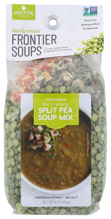 FRONTIER SOUP: Nebraska Barn Raising Split Pea Soup, 16 oz