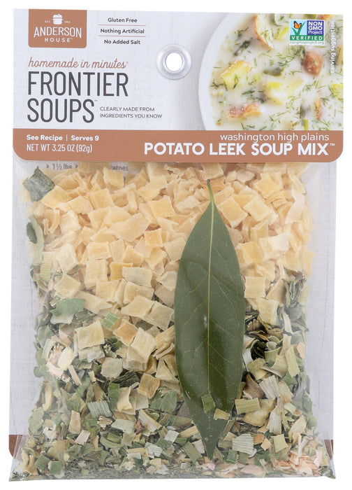 FRONTIER SOUPS: Homemade in Minutes Soup Mix Idaho Outpost Potato Leek, 3.25 oz