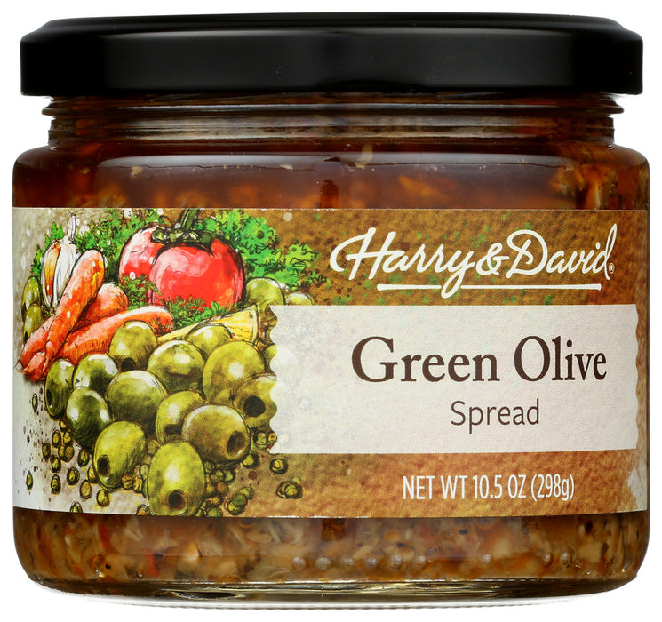 HARRY & DAVID: Green Olive Spread, 10.5 oz
