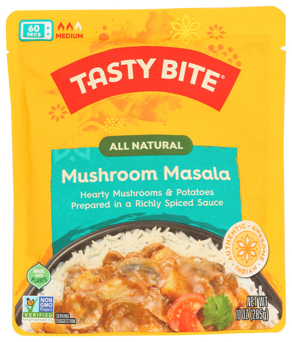 TASTY BITE: Mushroom Masala Entree, 10 oz