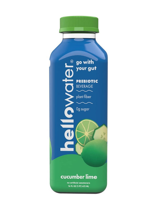 HELLOWATER: Love, Cucumber Lime Water, 16 oz