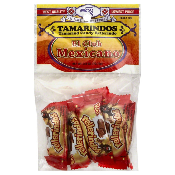 EL CLUB MEXICANO: Tamarindos Rellerindos, 2 oz