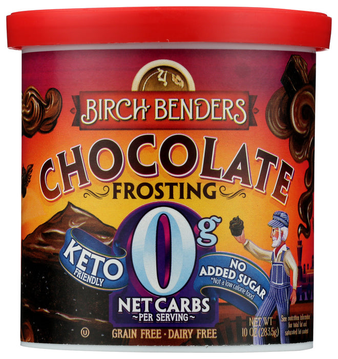 BIRCH BENDERS: Frosting Keto Chocolate, 10 OZ