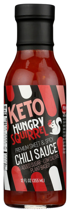 HUNGRY SQUIRREL: Sweet & Spicy Chili Sauce, 12 fo