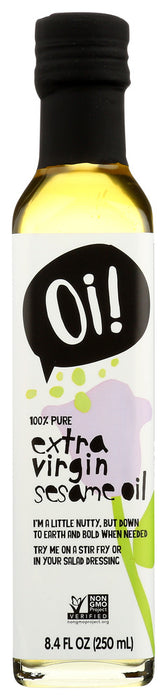 OI: Extra Virgin Sesame Oil, 8.4 oz