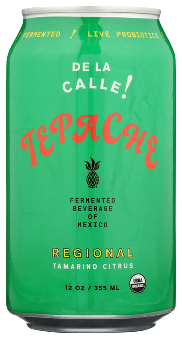 DE LA CALLE: Tepache Regionl Tamarind, 12 oz
