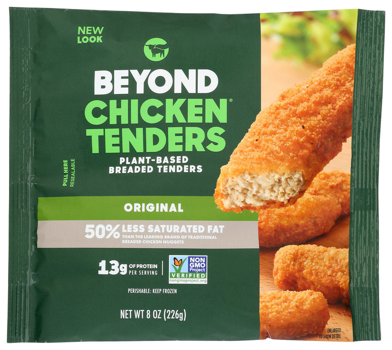 BEYOND MEAT: Beyond Chicken Plant Based Breaded Tenders, 8 oz