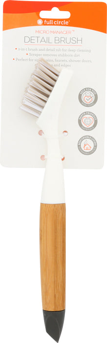 FULL CIRCLE HOME: Detail Brush Micro Manager, 1 ea
