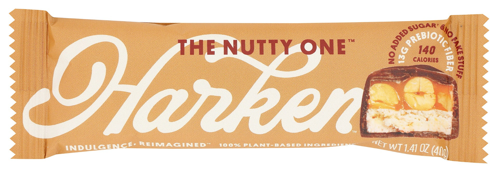 HARKEN: The Nutty One Dates Caramel Nougat Peanut Bars, 1.41 oz