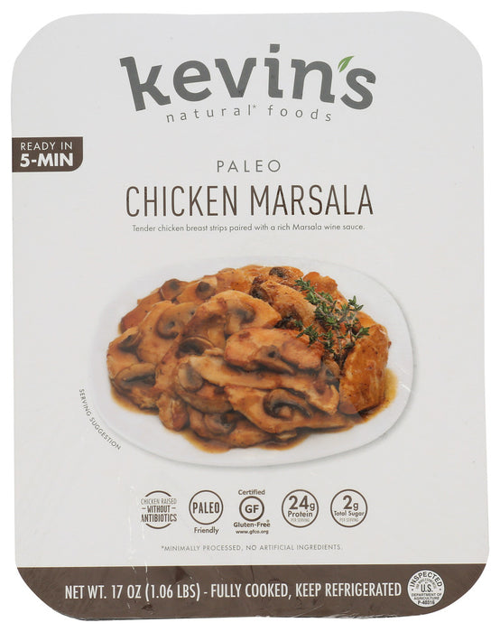 KEVINS NATURAL FOODS: Chicken Marsala, 17 oz