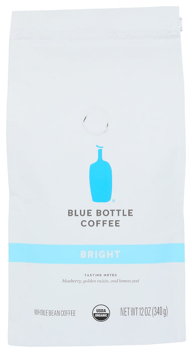 BLUE BOTTLE COFFEE: Coffee Bag Bright Whl Bn, 12 oz