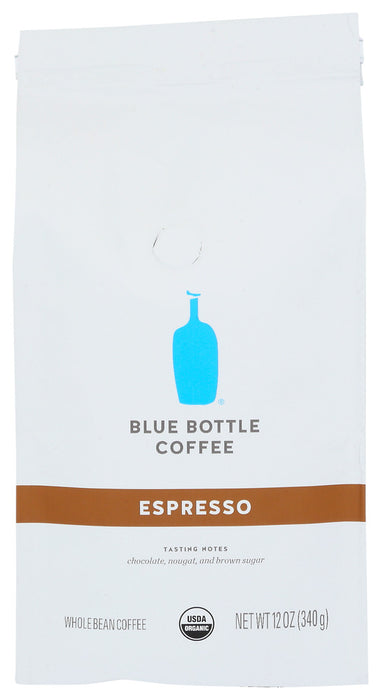 BLUE BOTTLE COFFEE: Coffee Bag Exprss Whl Bn, 12 oz