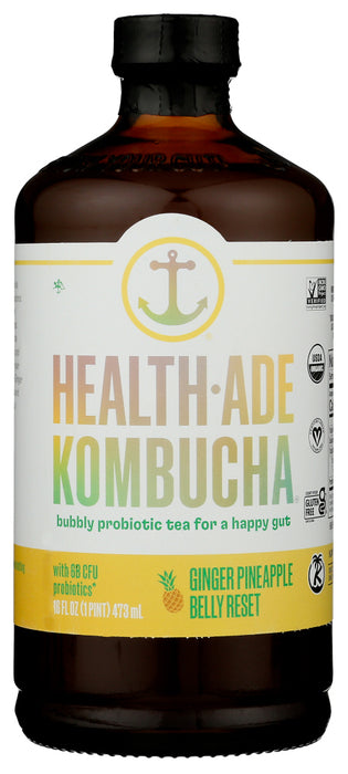 HEALTH ADE: Kombucha Belly Reset, 16 fo