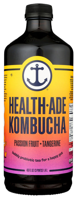 HEALTH ADE: Passionfruit Tangerine Kombucha, 48 oz