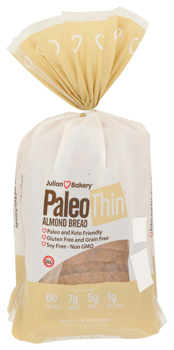 JULIAN BAKERY: Paleo Bread Almond, 24 oz