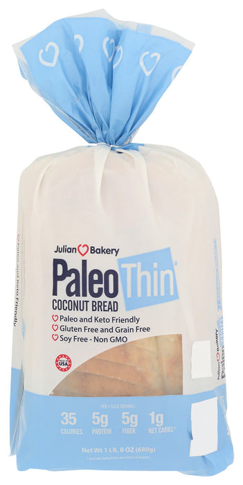 JULIAN BAKERY: Paleo Bread Coconut, 24 oz