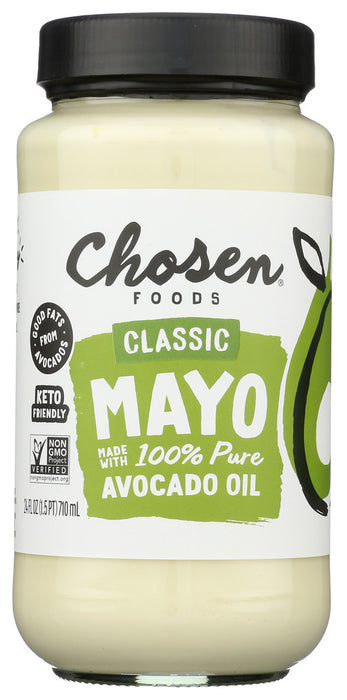 CHOSEN FOODS: Mayo Avocado Oil, 24 oz
