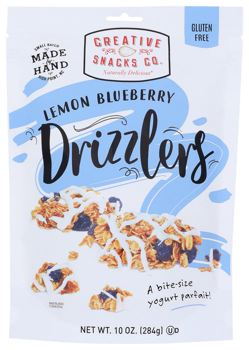 CREATIVE SNACKS: Lemon Blueberry Drizzlers, 10 oz