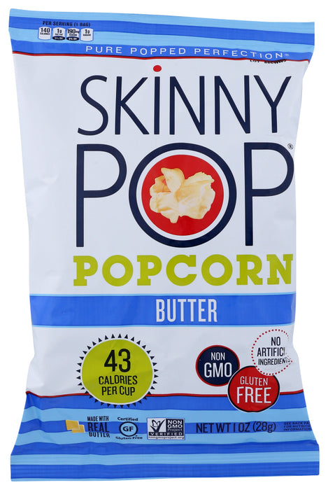 SKINNY POP: Popcorn Butter, 1 oz