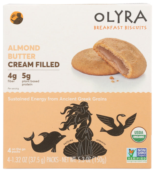 OLYRA: Biscuits Brkfst Alm Bttr, 5.3oz