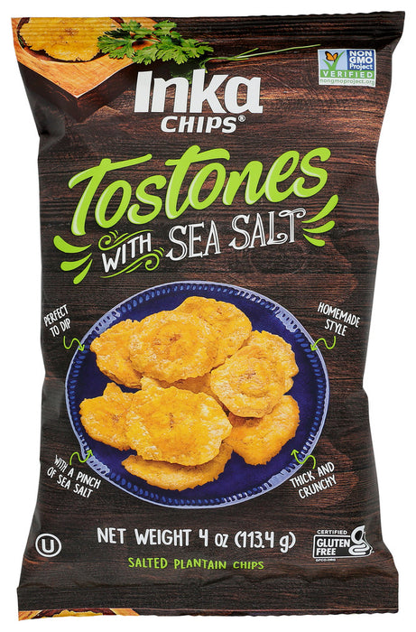 INKA: Tostones Sea Salt, 4 OZ