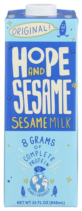 HOPE AND SESAME: Milk Original Sesame, 32 oz