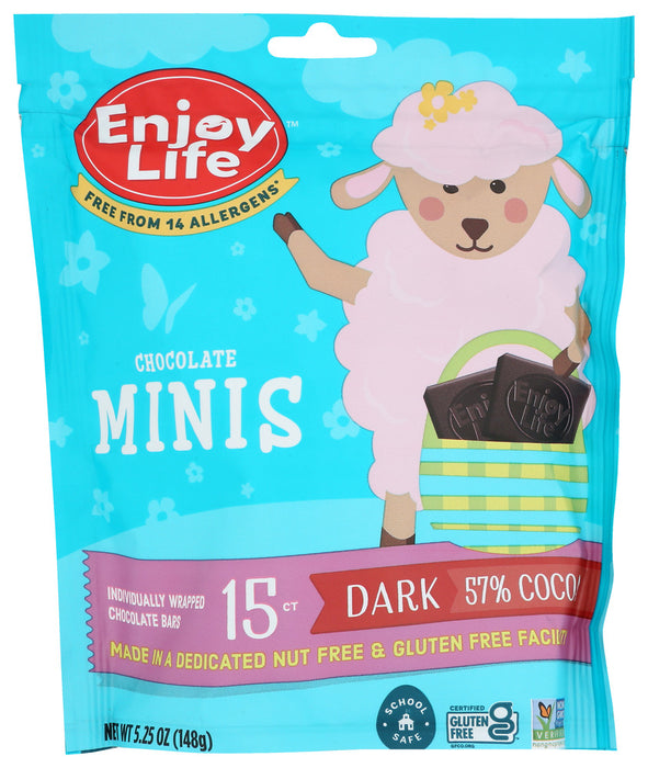ENJOY LIFE: Easter Chocolate Minis Dark Chocolate, 5.25 oz