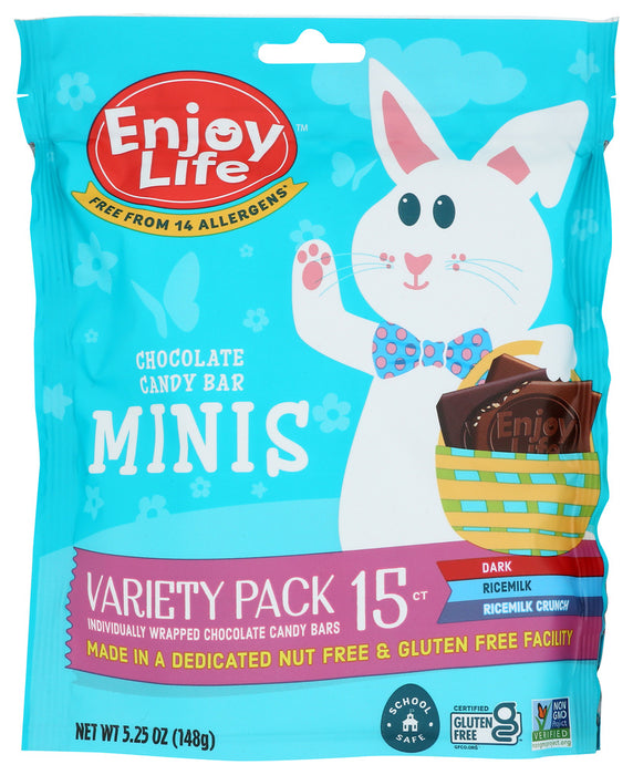 ENJOY LIFE: Easter Chocolate Minis Variety Pack, 5.25 oz
