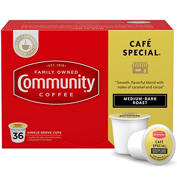COMMUNITY COFFEE: Coffee Ss Cafe Special, 36 pc