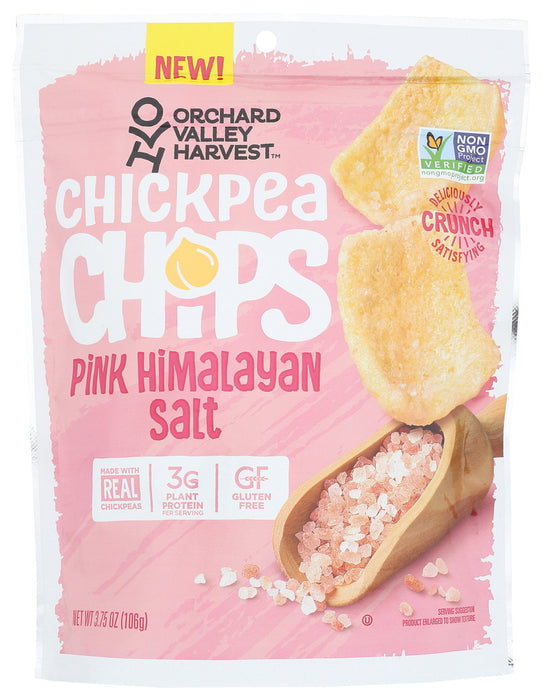 ORCHARD VALLEY HARVEST: Chickpea Chips Pink Himalayan Salt, 3.75 oz