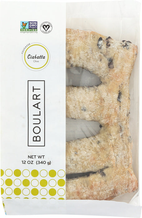 BOULART: Wrapped Olive Fougasse, 12 oz