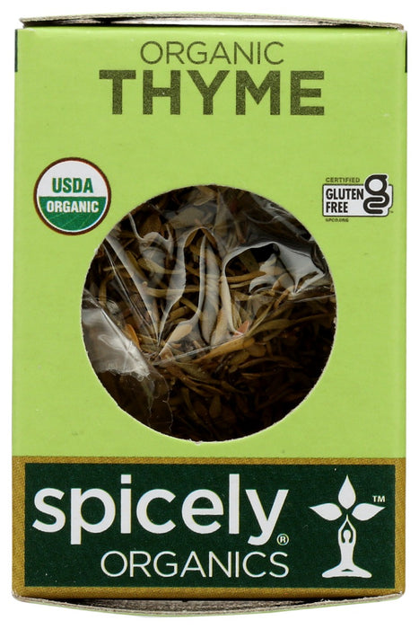 SPICELY ORGANICS: Organic Thyme Whole .1 oz