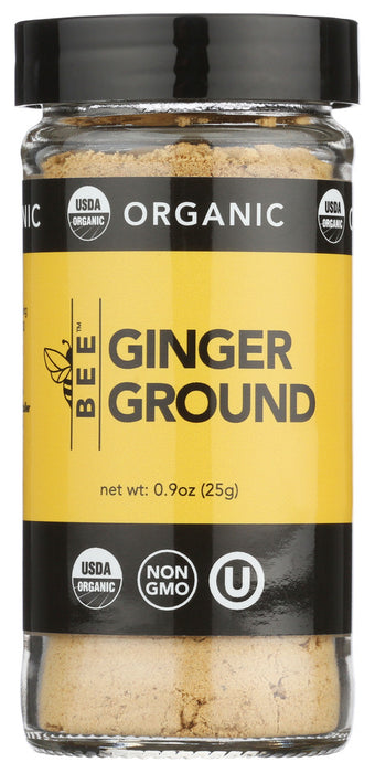 BEE SPICES: Organic Ginger Ground, 0.9 oz