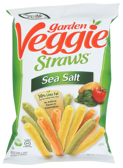 SENSIBLE PORTIONS: Garden Veggie Straws Sea Salt, 5 oz