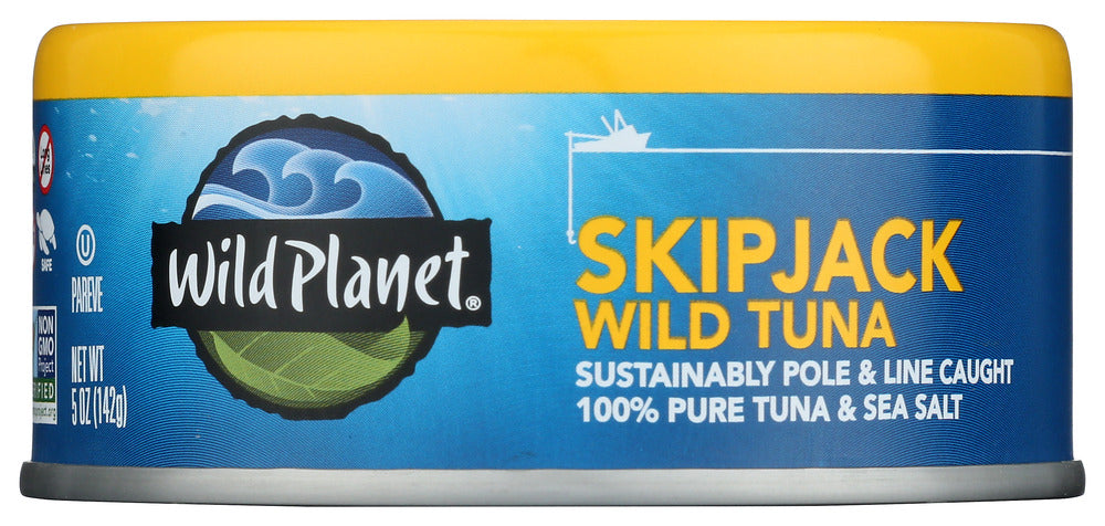 WILD PLANET: Skipjack Wild Tuna, 5 oz
