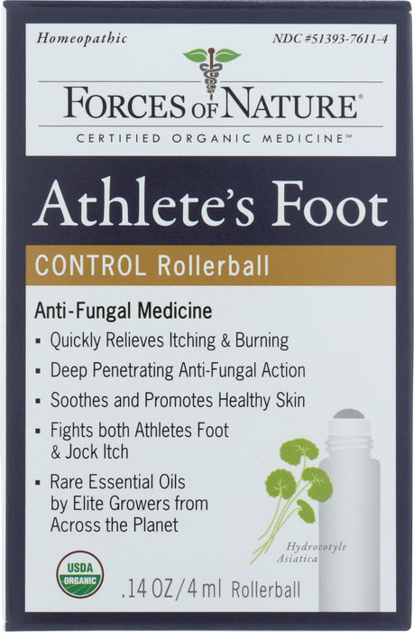 FORCES OF NATURE: Athletes Foot Control, 4 ml