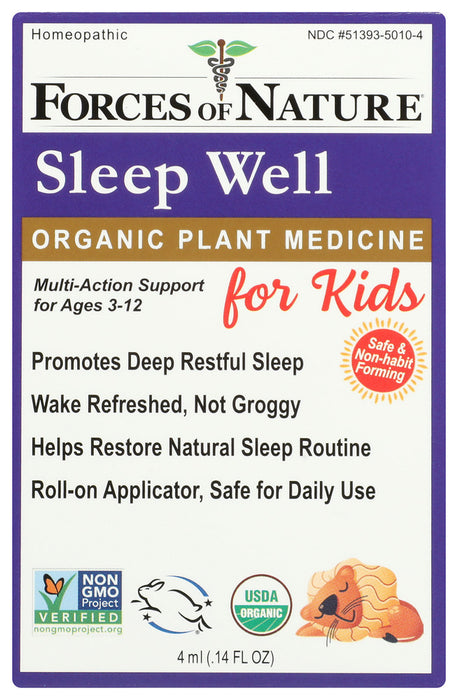 FORCES OF NATURE: Kids Sleep Well, 4 ML