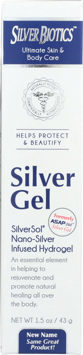 AMERICAN BIOTECH LABS: ASAP365 Silver Gel Ultimate Skin & Body Care, 1.5 oz