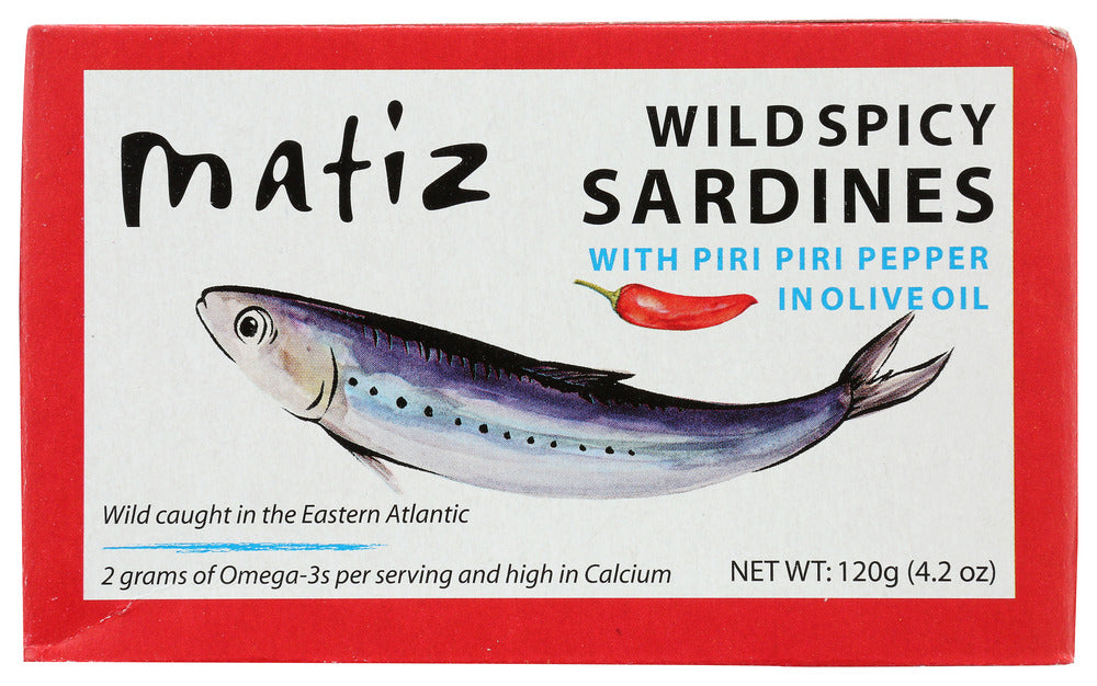 MATIZ: Wild Spicy Sardines, 4.2 oz