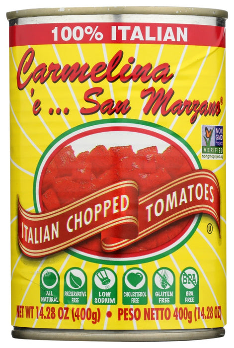 CARMELINA E SAN MARZANO: Tomato Italian Chopped Puree, 14.28 oz