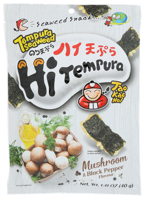 TAOKAENOI USA: Seaweed Tmpr Mshrm Blck Pepp, 1.41 OZ