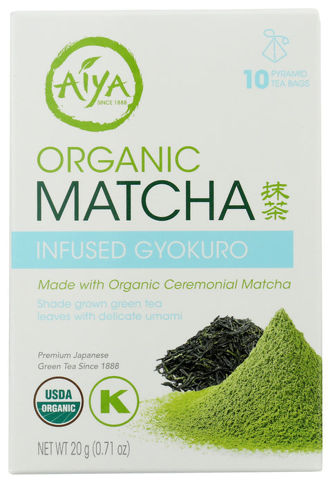 AIYA: Infused Gyokuro Organic Matcha, 1 ea