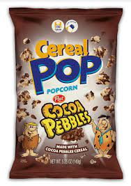 COOKIE POP POPCORN: Cereal Pop Cocoa Pebbles, 5.25 OZ