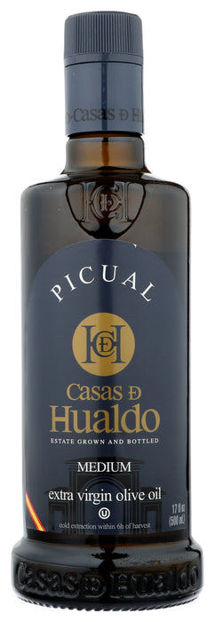 CASAS DE HUALDO: Picual Extra Virgin Olive Oil, 500 ml