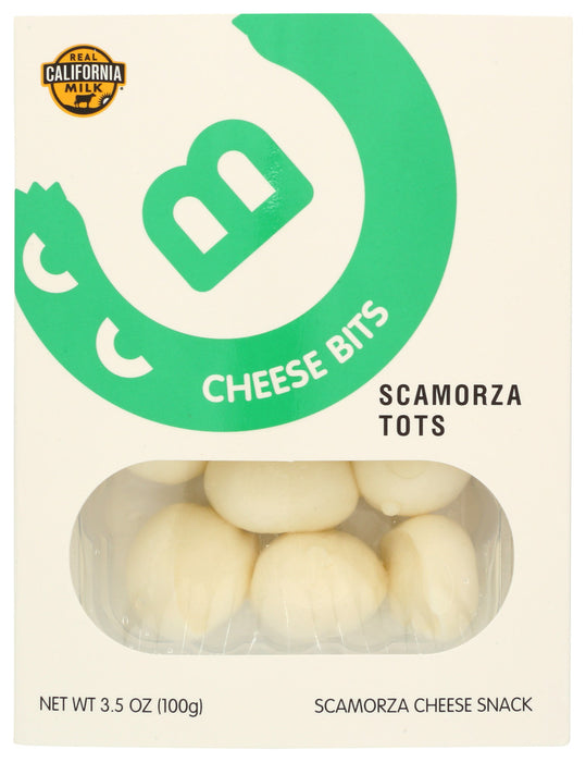 CHEESE BITS: Fresh Scamorza Tots, 3.5 oz