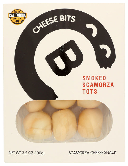 CHEESE BITS: Smoked Scamorza Tots, 3.5 oz