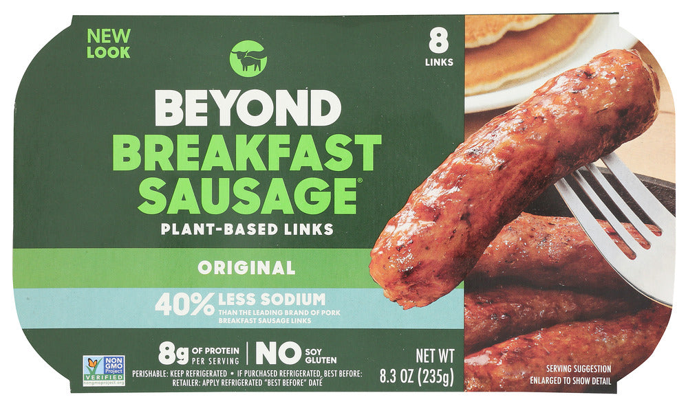 BEYOND MEAT: Beyond Breakfast Sausage Classic Plant Based Links, 8.3 oz