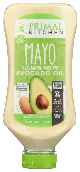 PRIMAL KITCHEN: Mayo Avocado Oil Sqz, 17 oz