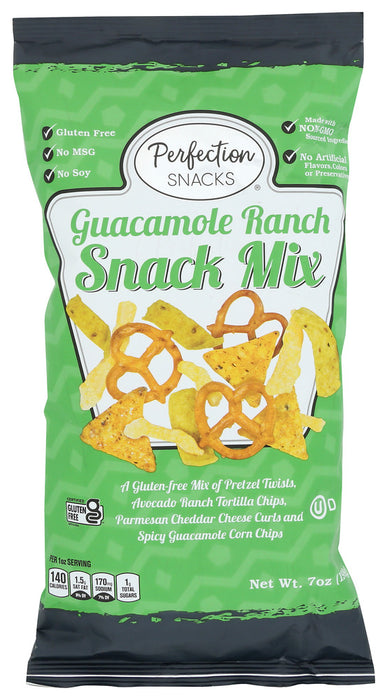PERFECTION SNACKS: Guacamole Ranch Snack Mix Gluten Free, 7 oz